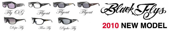 BLACK FLYS 2010 NEW MODEL