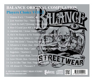 BSC-002：BALANCE ORIGINAL COMPILATION Players Choice VOL.2 (CD)
