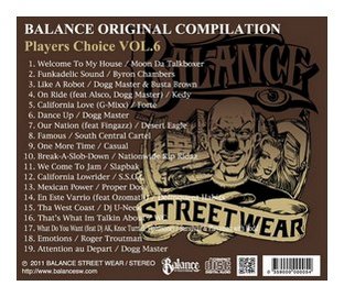 BSC-006：BALANCE ORIGINAL COMPILATION Players Choice VOL.6 (CD)