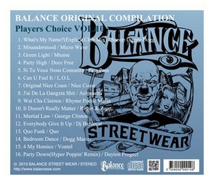 BSC-010：BALANCE ORIGINAL COMPILATION Players Choice VOL.10 (CD)