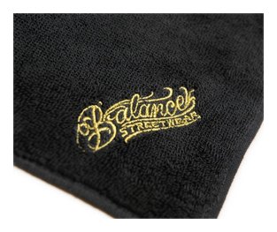 BL19-3800：BALANCE BLACK SMALL TOWEL