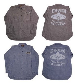 OG2041�FOG CLASSIX LA VIDA CHAMBRAY SHIRT
