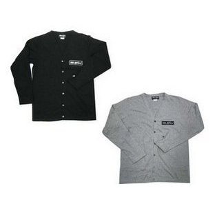 BF-203-23K�FBLACK FLYS CIRCA 91' LOGO WAPPEN CARDIGAN