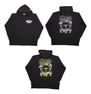 OGSW-066�FOG CLASSIX CLASSIX ROSE HANDLE ZIPHOOD