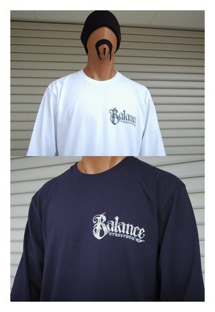 BL46-5201：BALANCE LIFE's 2-FACE LONG SLEEVE TEE