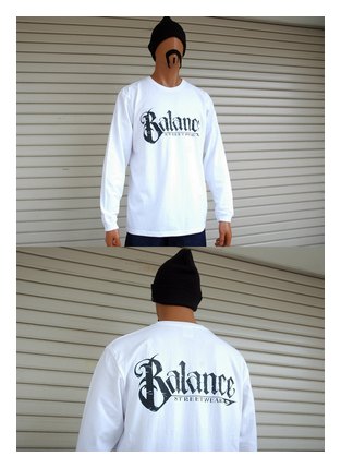 BL46-5202：BALANCE BALANCE CREW LONG SLEEVE TEE