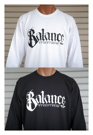 BL46-5202：BALANCE BALANCE CREW LONG SLEEVE TEE