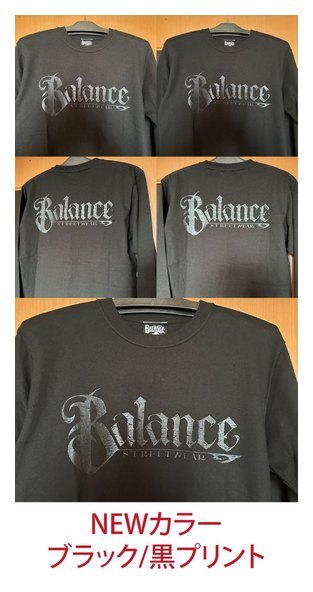 BL46-5202：BALANCE BALANCE CREW LONG SLEEVE TEE