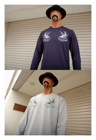 BL46-5501：BALANCE SWALLOW LONG SLEEVE TEE (長袖Tシャツ)