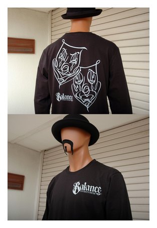 BL46-5502:BALANCE G-LIFE'S 2-FACE LONG SLEEVE TEE (長袖Tシャツ)