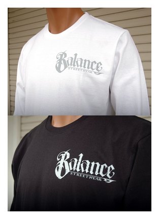 BL46-5502:BALANCE G-LIFE'S 2-FACE LONG SLEEVE TEE (長袖Tシャツ)