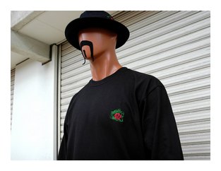 BL46-6301：BALANCE TWO SIDE ROSE L/S TEE (フルカラー)