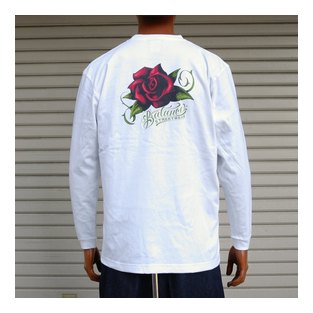 BL46-6301:BALANCE TWO SIDE ROSE L/S TEE (フルカラー)