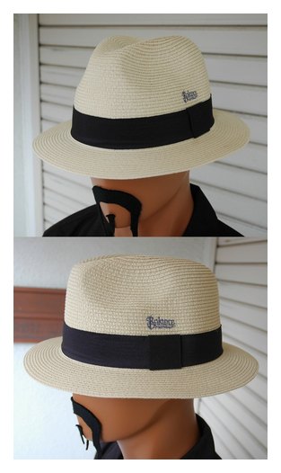 BALANCE CHOLOZ STRAW HAT (ブレードストローハット)