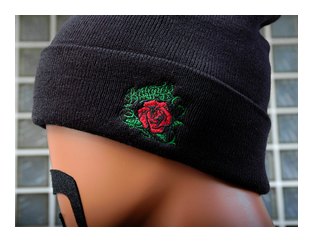 BALANCE ROSE KNIT CAP (ダブル)