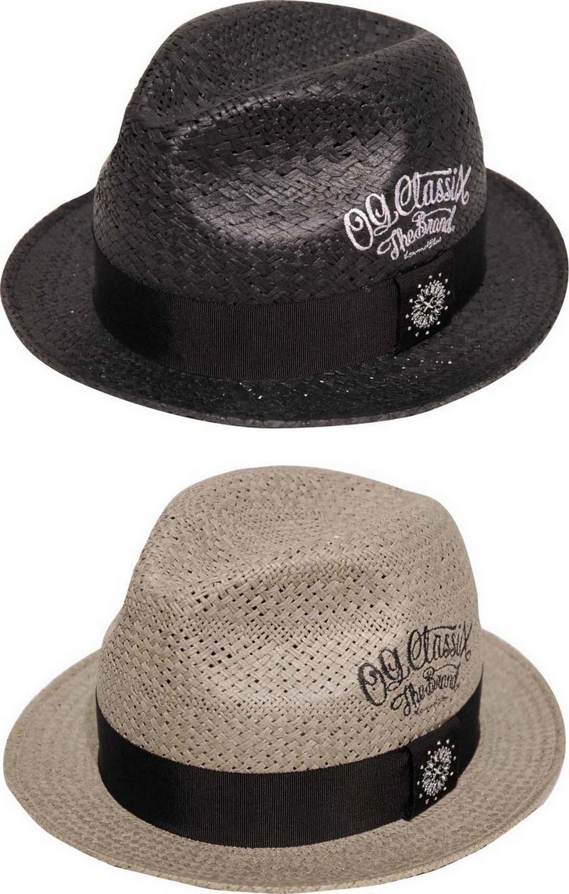 美品　OG CLASSIX ストローハット OG-HAT008：OG CLASSIX STRAW OG HAT | BALANCE STREET WEAR