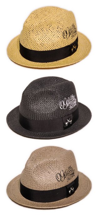 OG-HAT012：OG CLASSIX CLASSIX SIGN STRAW HAT