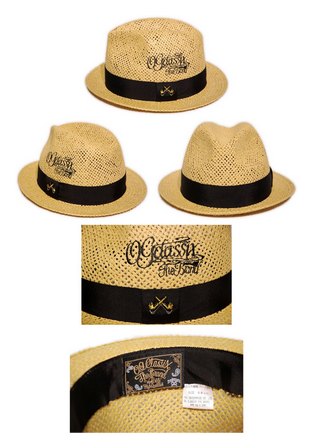 OG-HAT012：OG CLASSIX CLASSIX SIGN STRAW HAT