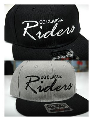 OG CLASSIX OG RIDERS SNAP BACK CAP