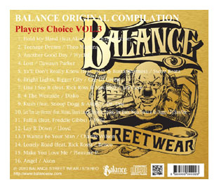 BSC-003：BALANCE ORIGINAL COMPILATION Players Choice VOL.3 (CD)