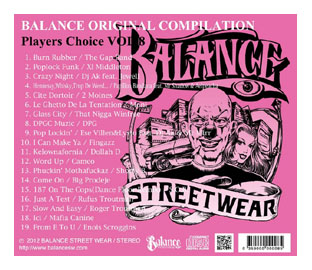 BSC-008：BALANCE ORIGINAL COMPILATION Players Choice VOL.8 (CD)