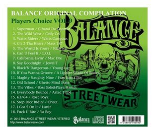 BSC-009：BALANCE ORIGINAL COMPILATION Players Choice VOL.9 (CD)