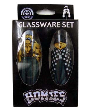 HM-001B：HOMIES ショットグラス - BIG LOCO&8-BALL