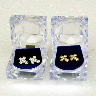 P-005-CROSS：ピアス-CROSS