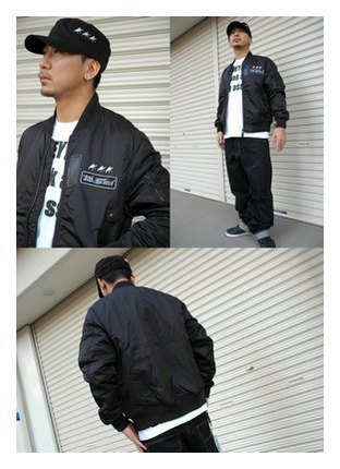BF206-23C：BLACK FLYS CIRCA 91' MA-1 JACKET