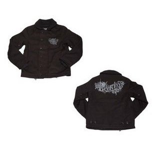 BF206-23D：BLACK FLYS SCRIPT FLY N-1 JACKET