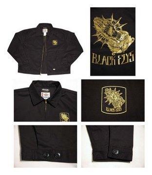 BF206-23E：BLACK FLYS ROTTING HANDS WORK JACKET