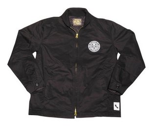 BF206-25B：BLACK FLYS UNLOCK LOGO WORK JACKET