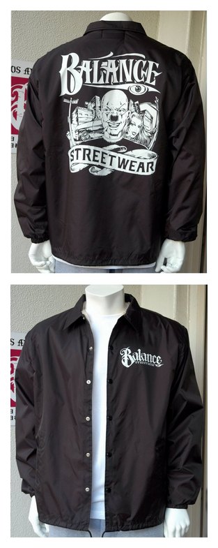 BL29-4502：BALANCE TOON TOWN BOA COACH JACKET (ボア付きコーチジャケット)