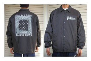 BL29-5201：BALANCE NBBT-BANDANA BOA COACH JACKET (ボア仕様コーチジャケット)