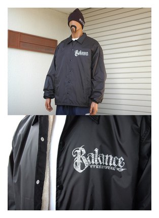 BL29-5201：BALANCE NBBT-BANDANA BOA COACH JACKET (ボア仕様コーチジャケット)