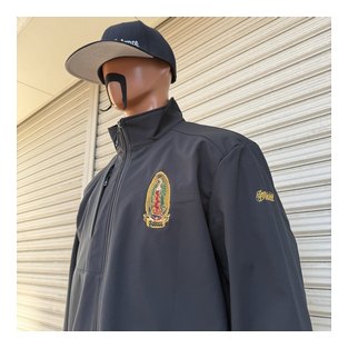 BL29-6800：BALANCE MARIA フルカラー刺繍 SOFT SHELL JACKET (耐風・耐水ソフトシェル)