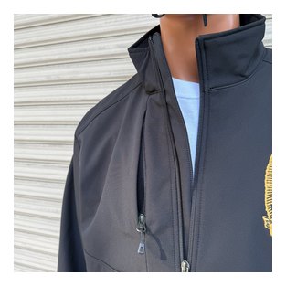 BL29-6800：BALANCE MARIA フルカラー刺繍 SOFT SHELL JACKET (耐風・耐水ソフトシェル)