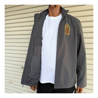 BL29-6800：BALANCE MARIA フルカラー刺繍 SOFT SHELL JACKET (耐風・耐水ソフトシェル)