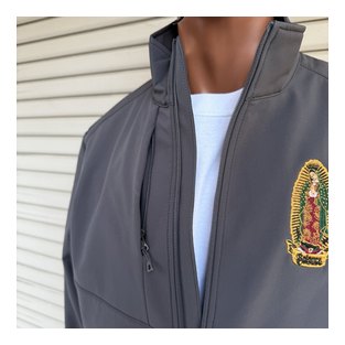 BL29-6800：BALANCE MARIA フルカラー刺繍 SOFT SHELL JACKET (耐風・耐水ソフトシェル)