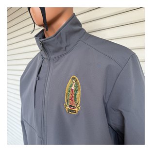 BL29-6800：BALANCE MARIA フルカラー刺繍 SOFT SHELL JACKET (耐風・耐水ソフトシェル)