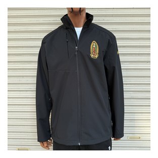 BL29-6800：BALANCE MARIA フルカラー刺繍 SOFT SHELL JACKET (耐風・耐水ソフトシェル)