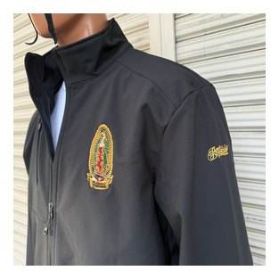 BL29-6800：BALANCE MARIA フルカラー刺繍 SOFT SHELL JACKET (耐風・耐水ソフトシェル)