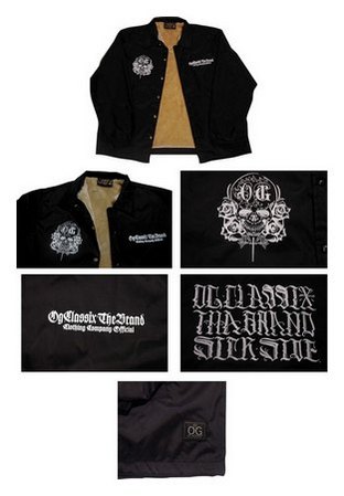 OG5029：OG CLASSIX BRUSH SIDE BOA COACH JACKET
