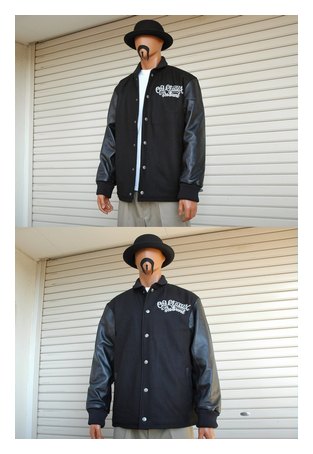 OG5083：OG CLASSIX CORPORATE ROSE STADIUM JACKET (リアルレザースタジャン)