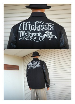 OG5083：OG CLASSIX CORPORATE ROSE STADIUM JACKET (リアルレザースタジャン)