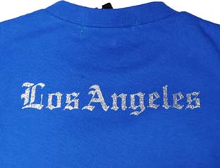 TS5142-02C：半袖ロンパース・LOS ANGELES