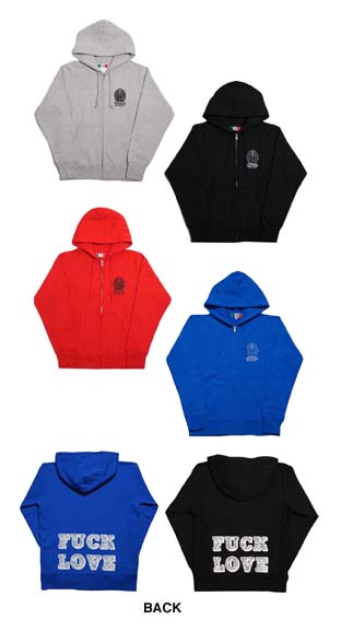 VL-3201FVIDA LOCA FL ZIP HOOD