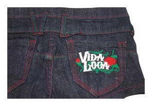 VL48-03FVIDA LOCA VIDA ROSE DENIM SHORTS