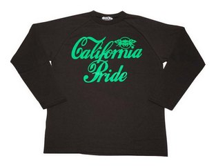 BF203-24F：BLACK FLYS CA PRIDE LONG SLEEVE TEE