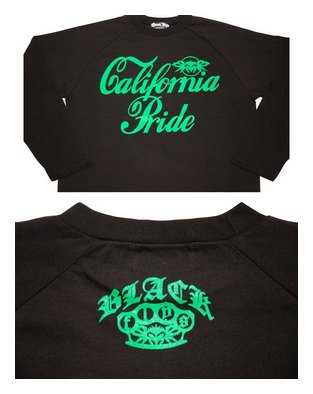 BF203-24F：BLACK FLYS CA PRIDE LONG SLEEVE TEE